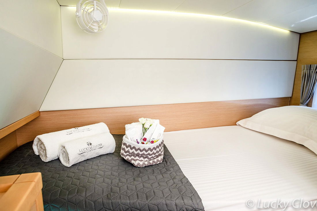 Lucky_Clover_Yachting2021_LuckyClover-cabins_web_3985.jpg of charter Catamaran Lucky Clover, a Lagoon 52