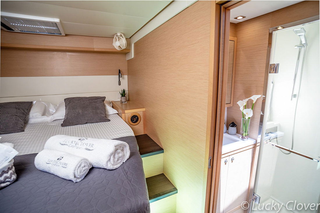 Lucky_Clover_Yachting2021_LuckyClover-cabins_web_4301.jpg of charter Catamaran Lucky Clover, a Lagoon 52