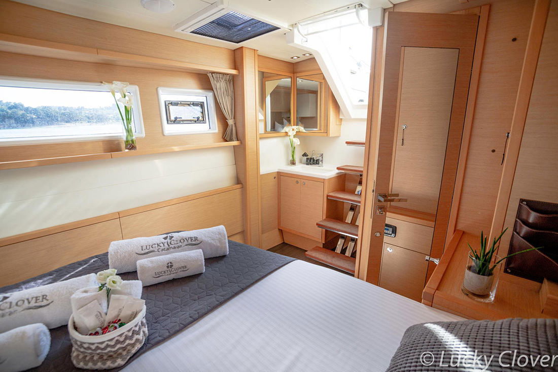 Lucky_Clover_Yachting2021_LuckyClover-cabins_web_4894.jpg of charter Catamaran Lucky Clover, a Lagoon 52