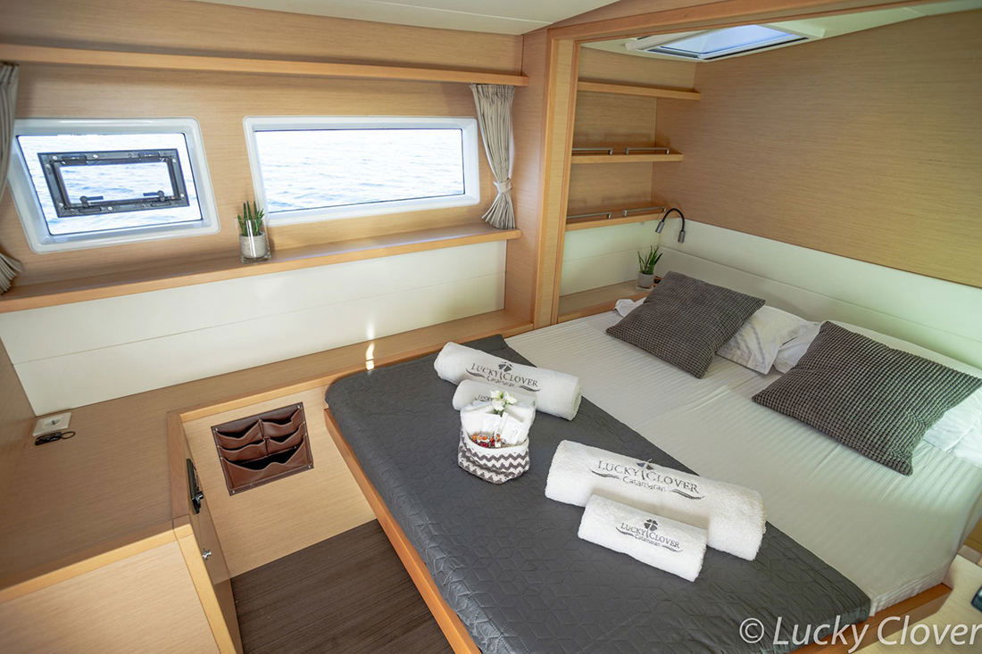 Lucky_Clover_Yachting2021_LuckyClover-cabins_web_4916.jpg of charter Catamaran Lucky Clover, a Lagoon 52