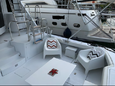 Hatteras 70 Enclosed Bridge